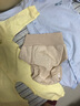 貝貝怡嬰兒連體衣四季男女寶寶衣服新生兒內(nèi)衣前開扣哈衣爬服 淺綠(升級款) 73cm （6-9月） 曬單實拍圖