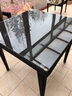 御藤美家（ROYAL RATTAN）戶桌椅酒吧咖啡廳藤椅室內(nèi)家具戶外庭院休閑桌椅 保拉納4椅+80cm鋁框威尼斯棕巖板圓桌 曬單實(shí)拍圖