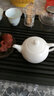 貳號（ERHAO）陳清宜德化白瓷茶壺陶瓷功夫茶具白手工大號單壺\/圓壺D款 曬單實拍圖