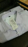 男士保暖襯衫加絨加厚商務(wù)正裝純色結婚襯衣職業(yè)裝工裝加大碼大號大碼工作服 8809 41 曬單實(shí)拍圖
