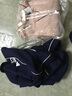 葉小樹韓版情侶睡袍女純棉長袖夾層浴袍睡衣男家居服套裝 男款寶藍色 XXL 曬單實拍圖
