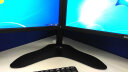 百视 液晶电脑显示器支架双屏幕拼接架子桌面台式底座升降曲面带鱼屏vesa支架17-30英寸通用S2 标准版黑色 适配17-24英寸显示器 晒单实拍图