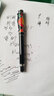 畢加索（pimio）ps-80 金筆 瑪雅天韻時(shí)尚休閑10K金筆尖鋼筆/墨水筆 男女商務(wù)禮品筆 純黑銀夾 曬單實(shí)拍圖