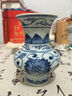 LICHEN 景德鎮(zhèn)迷你陶瓷花瓶創(chuàng)意工藝品家居客廳裝飾擺件擺設(shè) 敞口壇子 曬單實(shí)拍圖