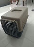 寵琪趣寵物加厚航空箱狗狗貓咪大型犬托運箱便攜籠子泰迪比熊狗籠空運箱 老款航空箱60*40*40cm 曬單實(shí)拍圖