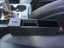 舒邁 汽車(chē)收納盒座椅夾縫縫隙置物盒車(chē)載手機儲物盒奔馳寶馬奧迪路虎沃爾沃 凱迪拉克內 主駕駛+副駕駛黑色 (一對) 曬單實(shí)拍圖