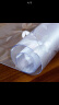 夕音 圆形餐桌布软玻璃茶几垫防水防油餐桌垫塑料透明玻璃水晶板定制 迎宾菊普通(1.5mm) 90*140cm 实拍图