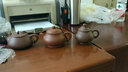 一茗金砂 紫砂壺茶具宜興純手工原礦黑墩頭泡茶壺吳海良220CC景舟石瓢壺 曬單實(shí)拍圖