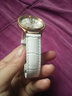 尊耀（zunyao）尊耀皮表帶 代用卡西歐女士表帶SHN5012 5010 3012 5023 3019 白色 寬A=16mm 曬單實(shí)拍圖