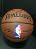 斯伯丁5號籃球PU皮水泥地室外內耐磨防滑兒童小學(xué)生青少年用標準五藍球 77-343Y(5號球小學(xué)生青少年用) 曬單實(shí)拍圖