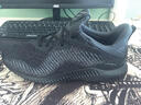 阿迪達斯（adidas）男鞋子2026春夏季新款網(wǎng)面透氣跑步鞋耐磨休閑鞋軟底緩震運動(dòng)鞋  黑色/白 網(wǎng)面透氣 建議拍大半碼 44 (270mm) 曬單實(shí)拍圖