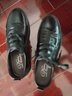 迪斯勒透氣鏤空休閑皮鞋男士包頭涼鞋厚底男鞋洞洞鞋真皮商務(wù)皮涼鞋軟皮 黑色 43 曬單實(shí)拍圖
