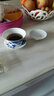 榮窯坊 景德鎮蓋碗茶杯青花瓷泡茶碗陶瓷白瓷三才泡茶功夫茶具大號蓋碗 RYYY38-A款-青花牡丹花草蓋碗 曬單實(shí)拍圖