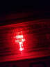美蒂亞電動(dòng)車(chē)燈摩托車(chē)燈EN125巧格JOG蝴蝶剎車(chē)燈12V爆閃剎車(chē)LED后尾燈跑馬燈 紅色  一個(gè)裝 曬單實(shí)拍圖
