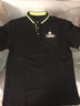 短袖工作服定制夏季工衣文化衫poloT恤印字衣服定做訂制服裝設計logo刺繡 【珠地棉翻領(lǐng)】黑色 XXL 曬單實(shí)拍圖