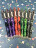 百樂(lè)（PILOT） pilo中性筆BL-P50百樂(lè)P500筆0.5mm針管考試水筆學(xué)生用黑筆 綠色(6支) 曬單實(shí)拍圖