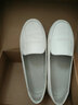 歸途春季牛皮白色護士鞋女坡跟牛筋底小白鞋單鞋軟底防滑美容師工作鞋 曬單實(shí)拍圖