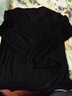 衣常伊裝廣場(chǎng)舞服裝上衣長(cháng)袖女拉丁舞蹈服裝女成人春秋冬季演出服練功服 純黑色（單V） XL 曬單實(shí)拍圖