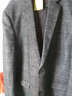 財子都西裝男大碼秋冬加肥加大外套青年胖子男士休閑單西服肥佬大碼西裝 灰色 200 曬單實(shí)拍圖