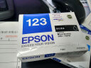 爱普生（EPSON）T123系列T1231-4墨盒 适用ME 700fw 80W/机型 T1232青色墨盒 墨盒 实拍图