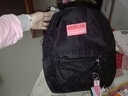 雨凡書(shū)包女初中生韓版原宿ulzzang中小學(xué)生校園時(shí)尚潮流百搭簡(jiǎn)約媽咪女士背包雙肩包 黑色 曬單實(shí)拍圖
