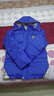 騎士貝勒男童羽絨服短款加厚兒童2022冬裝新款保暖外套中大童男孩冬裝韓版 寶藍色 160 曬單實(shí)拍圖