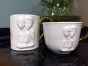 X+Q因為愛(ài)情英茶骨瓷咖啡杯情人節生日禮物禮品新婚禮物 曬單實(shí)拍圖