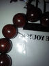 沐恩印度小葉紫檀手串老料高密度文玩手鏈佛珠 青花瓷系列 18mm*13顆 曬單實拍圖