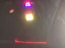 美蒂亞汽車(chē)防追尾警示燈激光霧燈摩托車(chē)射燈防水電動(dòng)車(chē)燈后尾裝飾投影燈 炫影款激光燈 一個(gè) 曬單實(shí)拍圖