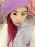 擇信 韓版冬天保暖女秋冬季甜美復古羊毛蓓蕾貝雷帽女士英倫畫(huà)家帽 淺紫色 均碼適合55-57cm頭圍 曬單實(shí)拍圖
