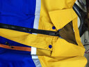 職得愛(ài)套裝夏季短袖工作服男女汽修服半袖工裝車(chē)間廠(chǎng)服工程服勞保服定做 寶藍黃肩 175 曬單實(shí)拍圖
