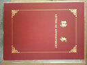 布谷鳥(niǎo)（cuckoo） 高檔創(chuàng  )意榮譽(yù)證書(shū)外殼獎狀封皮A4紙收納證書(shū)套裝紙質(zhì)文件夾子 紅色燙金聘書(shū)   單個(gè) 曬單實(shí)拍圖