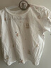 乖奇熊嬰兒短袖短褲分體套裝夏季薄款寶寶純棉居家衣服褲子兩件套 米白/穿越白堊紀 80 曬單實(shí)拍圖
