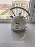 CIDYLO英國電熱水壺復古燒水壺家用自動(dòng)斷電大容量1.8L新款保溫高顏值304不銹鋼恒溫電熱水壺 1.8L 米黃色（一鍵恒溫款） 曬單實(shí)拍圖