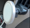 TORLE適用Magsafe車(chē)載支架蘋(píng)果磁吸無(wú)線(xiàn)充電器固定器導航支架 銀色金屬全包款（僅固定器） 曬單實(shí)拍圖