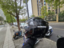 GSB頭盔摩托車頭盔機(jī)車夏季雙鏡片3C認(rèn)證四分之三G263半盔四季 啞黑太空艙 2XL 適合59-60頭圍 曬單實拍圖