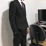 羅蒙（ROMON）高檔定制西服套裝男士商務(wù)休閑小西裝男免燙職業(yè)正裝新郎結(jié)婚禮服 雙扣黑色西服+馬甲+襯衫+褲子 XL碼(加8件禮品) 曬單實拍圖