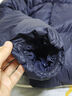 網(wǎng)易嚴選【斷碼清倉】90白鴨絨面包羽絨服加厚保暖蓬松零壓三防男女同款 水墨藍-連帽拼色 M 曬單實(shí)拍圖