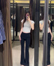 SIINSIIN冰皮防曬闊腿褲女2025夏新款涼感休閑運(yùn)動(dòng)褲寬松顯瘦長(zhǎng)褲 曬單實(shí)拍圖