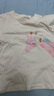 戴維貝拉（DAVE＆BELLA）兒童短袖t恤抗菌防螨寶寶衣服純棉男童上衣夏季新款女童打底衫 粉色【現(xiàn)貨】 120 cm（建議身高110-120cm） 曬單實拍圖