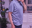 真維斯（Jeanswest）短袖POLO衫夏季純色繡標(biāo)上衣服polo襯衫翻領(lǐng)polo短袖上衣 黑色 XL （建議115-130斤） 曬單實(shí)拍圖