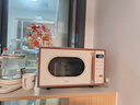 美的（Midea）微碳系列微波爐家用微烤一體機(jī)不銹鋼內(nèi)膽一級(jí)能效平板23升解凍解熱PC23M8 曬單實(shí)拍圖