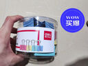 得力（deli）12只50mm彩色長(cháng)尾夾票夾1#超大號金屬燕尾夾票據文件夾子 辦公用品 12只/筒TP201 曬單實(shí)拍圖
