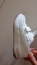 百麗（Belle）童鞋兒童運動(dòng)鞋男童小白鞋女童春秋季板鞋大童女寶休閑鞋軟底透氣 白色(氣質(zhì)白) 27 適合腳長(cháng)167mm 曬單實(shí)拍圖