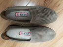 鴻興祥涼鞋男鞋子老北京布鞋男網(wǎng)鞋中老年人爸爸鞋網(wǎng)面休閑鞋軟底透氣 610男米網(wǎng) 43 曬單實(shí)拍圖