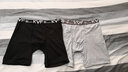 FIXXA男士?jì)妊澞衅浇茄澨卮蟠a加長(cháng)運動(dòng)防磨條紋加肥加大寬松肥佬胖子內褲 粗間黑 (3條裝) 3XL(3尺-3尺2) 曬單實(shí)拍圖
