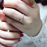 FR珠寶GIA裸鉆定制克拉鉆戒求婚結(jié)婚鉆石戒指配戒托30分50分1克拉 【送戒托】GIA50分F色VVS2 3EX N 曬單實(shí)拍圖