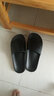 牛登負跟鞋男女夏季涼鞋K型腰椎矯鞋盆骨前傾正倒走前高后低家居拖鞋 黑色 35-36 曬單實(shí)拍圖