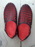 牛浦圣夏季潮流洞洞鞋男百搭涼鞋大碼男女拖鞋 透氣沙灘鞋ZY-12058 大紅色 44 曬單實(shí)拍圖