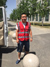 宏億杉反光背心反光衣施工安全警示衣環(huán)衛服高亮反光條可印字 熒光紅 曬單實(shí)拍圖